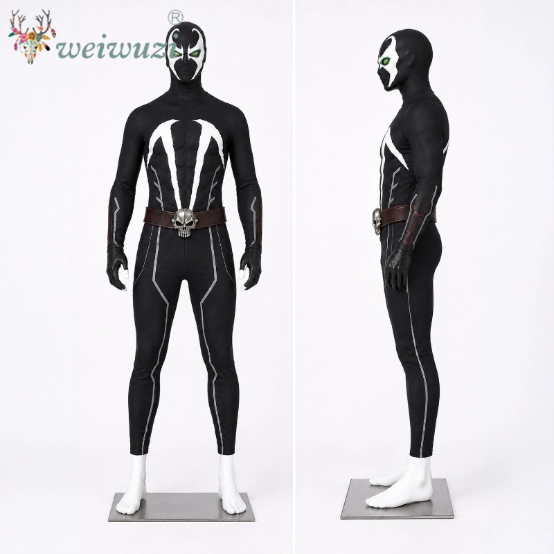 Herren Cosplay Kostüm Komplett – Black Face Mask Pack Bewertung und Preis