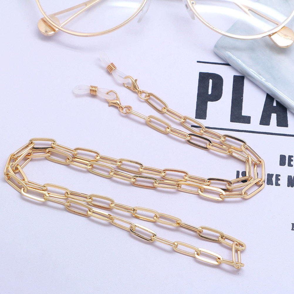 Goldene Büroklammer-Maskenkett – Mask Chain Holder Bewertung und Preis